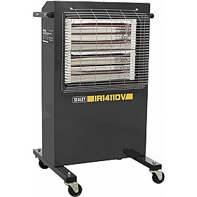 Halo Infrared Halogen 2400W 110V Mobile Cabinet Heater