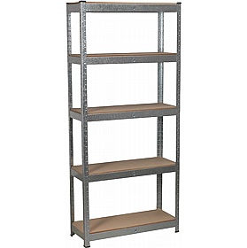 RackIt 150kg Galvanised Steel Boltless 5 Tier Racking