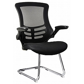 Elio Medium Back Visitor Office Chairs