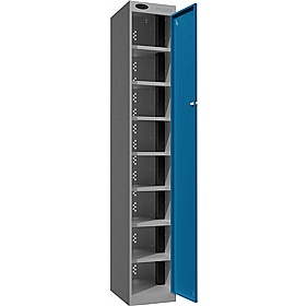 Stellar PowerBox Probe 8 Compartment Laptop and Tablet Charging Cupboard with Hasp and Staple Lock