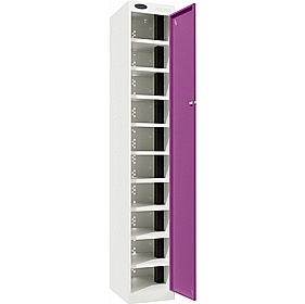 Stellar PowerBox Probe Equinox 10 Compartment Laptop and Tablet Charging Cupboard with Manual Combination Lock