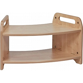 Tidy Tots 45 Degree Curved Open Bookcases