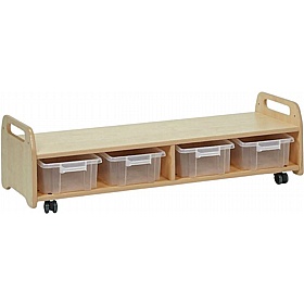 Arts and Design 4 Station Low Storage Trolley