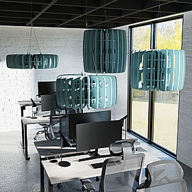 Sch! Acoustic Luma Ceiling Baffles