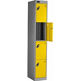 PowerBox Probe Equinox 4 Compartment High Capacity Charging Lockers with Hasp and Staple Lock