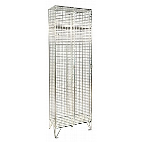 Ventra Premium Nest of 2 Wire Mesh Lockers