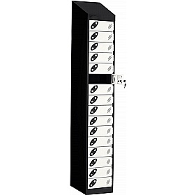 PowerBox Probe 16 Compartment Sloping Top Laptop and Tablet Charging Lockers with Cam Lock