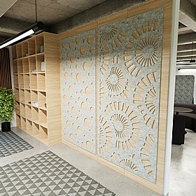 Sch! Sunburst Acoustic Wall Screens