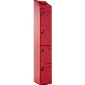 Stellar Probe AF-X Fire Suppression 4 Compartment Charging Lockers with Cam Lock