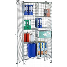 Ventra Premium Wire Mesh Double Door Compartment Cupboards