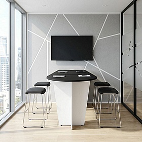 Agenda Duo High Media Bulb Conference and Boardroom Tables