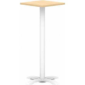 Italia Cross Base Tall Square Breakout and Canteen Table