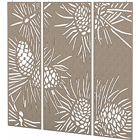 Sch! Pine Acoustic Hanging Screens (3 Panels)