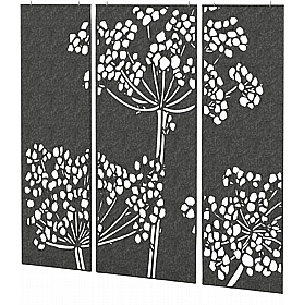 Sch! Wildflower Acoustic Hanging Screens (3 Panels)