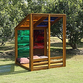Children's Outdoor Rainbow House