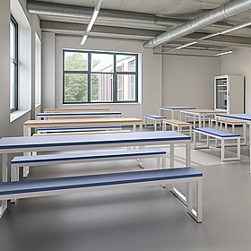 Urban Hoop Leg Dining Table