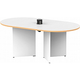 Oslo Volta Arrowhead Boardroom Table With Power