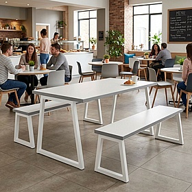 Arena A-Hoop Leg Dining Tables