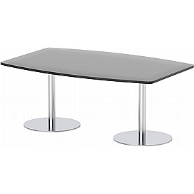 Italia High Gloss Barrel Boardroom Tables