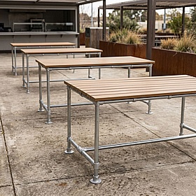 Scaffold Outdoor Dining Tables