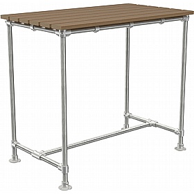 Scaffold Outdoor Poseur Dining Tables