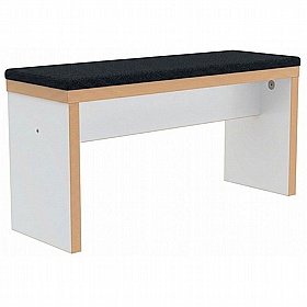 Forest Panel End Upholstered Dining Bench Seats