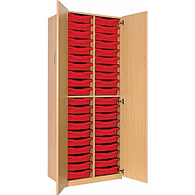 UltraBrite Triple Column 40 Tray Shallow Cupboards