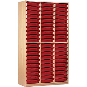 UltraBrite Triple Column 60 Tray Shallow Storage