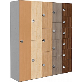 TimberBox Probe MFC Antibacterial Lockers with Manual Combination Lock