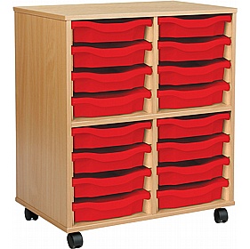 All Sorts UltraBrite 16 Single Tray Stackable Storage