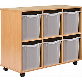 All Sorts Classic 6 Quad Tray Stackable Storage