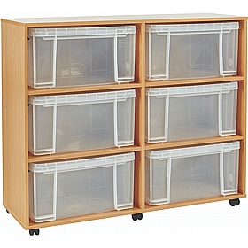Really Useful Box 6 Jumbo Large Box Storage