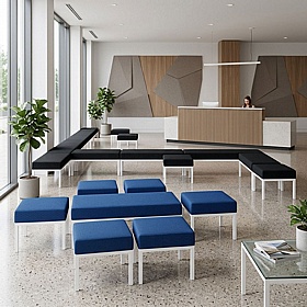 Sara Modular Reception and Breakout Benches