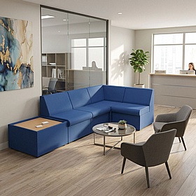 Caddy 4 Person Corner Reception Seating Bundle