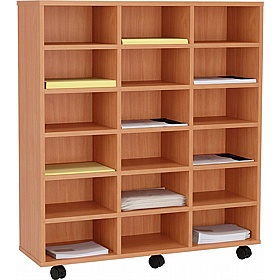 Classic 18 Section Mobile A4 Paper and Literature Sorter