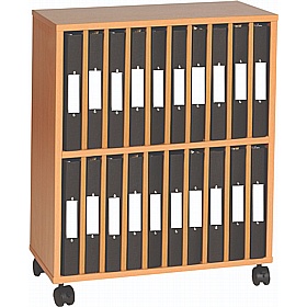 Classic 20 Section Mobile Ring Binder Unit
