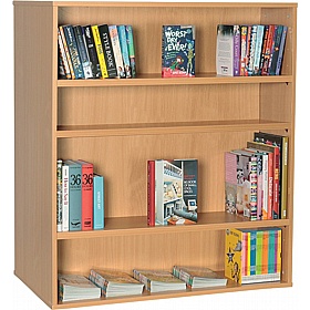 Biblio Double Sided Library Bookcases