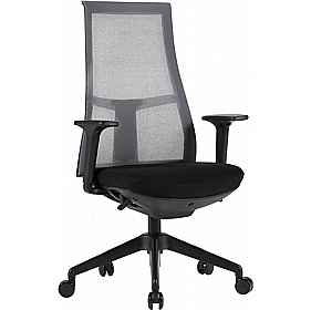 Wired Mesh Back Office Task Chair with Cable Control