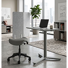 Humanscale Freedom Fabric Saddle Stool