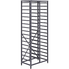 Gratnells Science Double Column Tall Tray Storage Frame