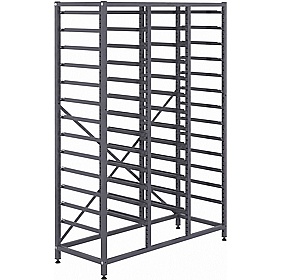 Gratnells Science Triple Column Mid Tray Storage Frame
