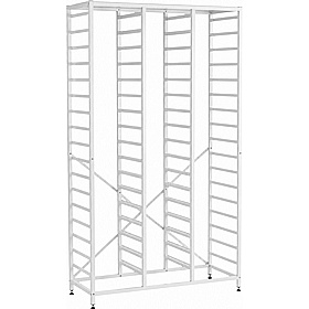 Gratnells Science Triple Column Tall Fixed Tray Tray Storage Frame