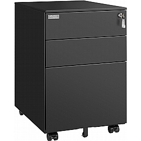 Horizon Metal Under Desk Mobile Office Drawer Pedestals