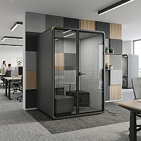 Zum Acoustic 2 Person Privacy Office Meeting Pod