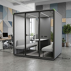 Zum Acoustic 4 Person Privacy Office Meeting Pod