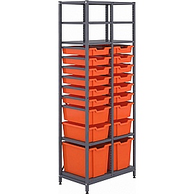 Gratnells Science ChemStore Double Column Tray Storage