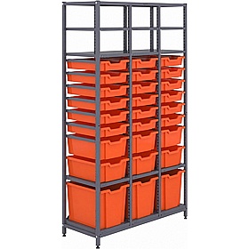 Gratnells Science ChemStore Triple Column Tray Storage