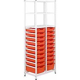 Gratnells Science Double Column Combination Tray Storage